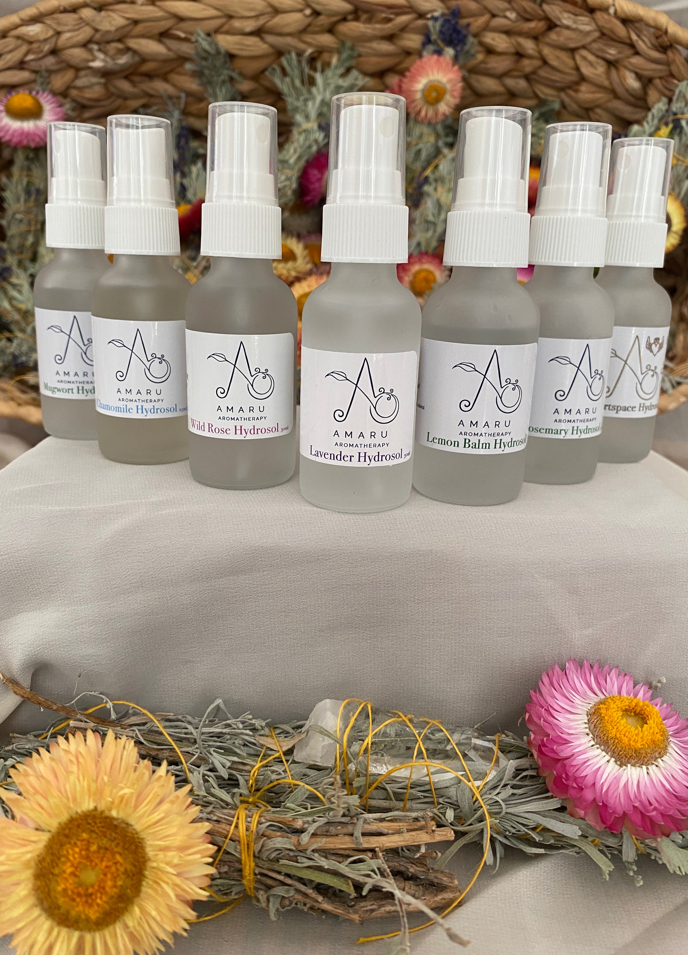 Heartspace Hydrosol, Gentle and Sweet Tri-Distillation of Lavender, Rose and Mock Orange
